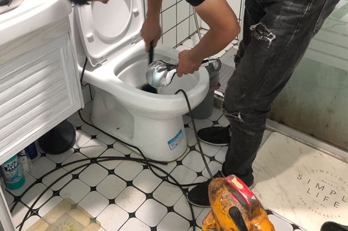 克什克腾疏通下水道